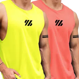Pack of 2 Men's Vest Men Vest-image-32