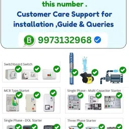 ohm startup Semi-Automatic Water Level Controller for submersible Pump( Complete Kit ) Wired Sensor Security System image 3