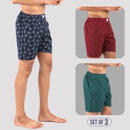 Pack of 3 Printed Men Boxer-image-113