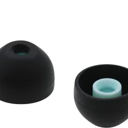 SYGA Silicone Earbuds Tips for All Series in-Ear Earphone Headsets, Hybrid Eartips, Original Colombian Brother Earmuffs Headphone- Black, Large(12.5mm) In The Ear Headphone Cushion-image-65