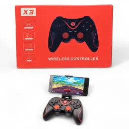 X3 Mobile wireless Bluetooth Gaming controller for android/Windows/Smart TV_A45 Black Edition with Expansion Pack Only-picture-20
