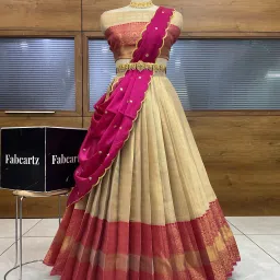 Printed Semi Stitched Lehenga Choli-image-2