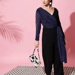 Solid Women With Attached Dupatta Jumpsuit-image-63