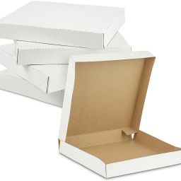 Pizza Box Cardboard, Craft Paper, Paper 8 Inch White Pizza Box, Pizza Packaging Box-2