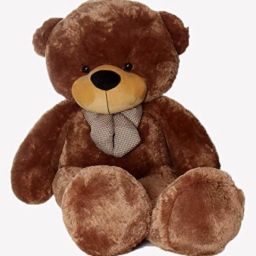 Cute 2 Feet soft and smooth teddy bear of Chocolate color ( 60-cm ) - 60 cm-image-37