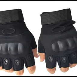 jai shri Half Finger Bike Hand Gloves for Motorcycle Winter Gloves for Men_ Driving Gloves-picture-27