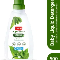 Plant Based Baby Laundry Detergent, 500ml, With Bio-Enzymes, Aloe Vera & Neem Liquid Detergent-2