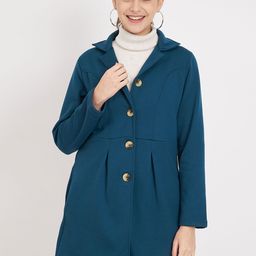 brinns Polycotton Fleece Solid Coat For Women-picture-18