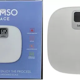 SAMSO Pace Bathroom Weighing Scale (White) Weighing Scale-27