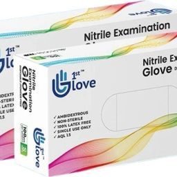Medium size Nitrile Safety Gloves-image-67