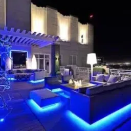 300 LEDs 4 m Blue Steady Strip Rice Lights-12