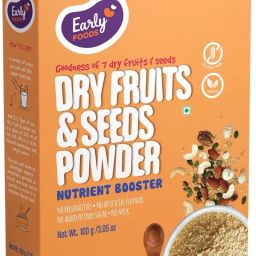 Dry Fruit & Seeds Powder for Kids - Blend of 7 Indian Super Foods 100g Unflavored Powder-20