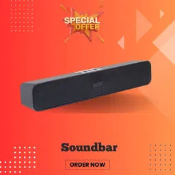 GUGGU Bluetooth Soundbar Speaker 12Hrs Playback, HD Stereo for Phone/PC/TV/Laptopi117 20 W Bluetooth Soundbar-image-96
