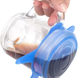 Multipurpose Silicone Lids – Set of 6 2.6 inch, 3.7 inch, 4.5 inch, 5.7 inch, 6.5 inch, 8.3 inch Lid Set-image-62