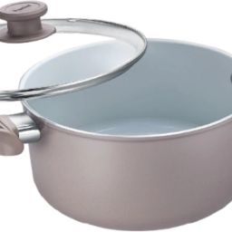 Ceraglide Duo Non-Stick Ceramic Coating|Works On Gas & Induction|High Heating Cook and Serve Casserole-image-78