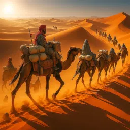 8 inch Beautiful Nature & Desert Wall Sticker For Home, Office Poster 8x8 Inch Self Adhesive Sticker-24