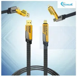TECHGLIDE 4-in-1 Cable 1 m 65W Data Cable-001 image 4