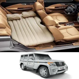 SP NW Multifunctional Inflatable Car Bed Mattress with Two Air Pillows all set Inflatable Sofa/ Chair-0