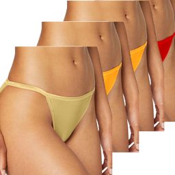 Pack of 4 Women Bikini Multicolor Panty-image-136