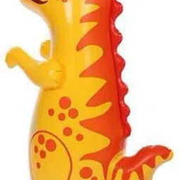 3 Feet Inflatable PVC Sand Base Dino Shape Hit Me 3D BOP Bag Inflatable Bouncer (Multicolor) Inflatable HitMe Toys-48