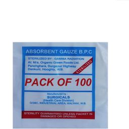Absorbent B.P.C. Gauze Swabs Sterile 90 cm Gauze Medical Dressing-image-31