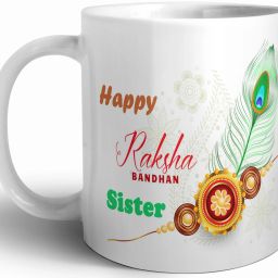 Gift Happy Raksha Bandhan For Brother And Sister 30 Ceramic Coffee Mug-image-53