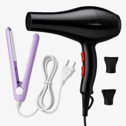 Mahirify Pack of Combo HAIR DRYER & MINI STRAIGHTENER Personal Care Combo Hair Dryer Hair Dryer-image-28