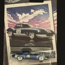 HOT WHEELS HRT81 SILVER SERIES 2/5 JAGGUAR LIGHTWEIGHT E-TYPE TOY-image-46