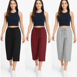 brand flex Women Multicolor Capri-picture-10