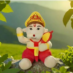 Bal Hanuman Ji Soft Toy Cute & Cuddly Gift - 35 cm-18