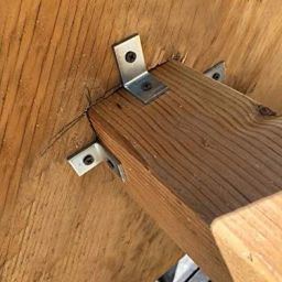 impex L shape Wall Shelf Angle Bracket for Reinforcing Chairs/Tables - Shelf Bracket Wall Bracket Zinc Plated L Shape Bracket for Solid Shelf Support Joint Right Corner Brace (20 X 20 MM) 20 MM x 20 MM Shelf Bracket image 4
