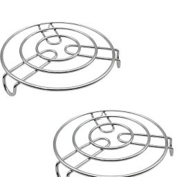 Trivet for hot dishes, Kitchen| Steel Pot Cooker Stand | Utensil Vessel Holder | Steel Trivet-image-84