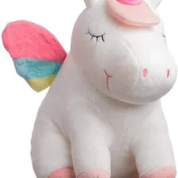 Teddy Bears Unicorn Stuffed Animal with Wings Super Soft Plush Lucky Unicorns - 26 cm-picture-6