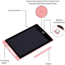 miboo 8.5 inch Notepad Board for Writing And Learning LCD WP-05/UG Writing Tablet Pad image 2