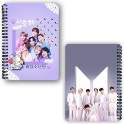 BTS Kpop Notebook A5 Diary Unruled 150 Pages-image-93