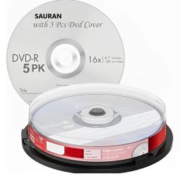 Sauran DVD Recordable Pack of 5 Blank Digital Versatile Disc DVD 4.7 GB-18