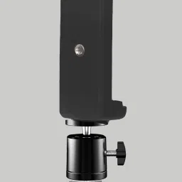 subton Metal Ball Head with Monoclip Mobile Holder Clip Bracket | Swivel Mount with 360 Degree Rotation | Compatible With All Smartphones & Tripod with 1/4 inch Thread Size Monopod, Tripod, Tripod Kit, Tripod Ball Head, Tripod Bracket, Tripod Clamp, Monopod Kit-34