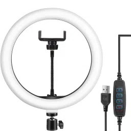 Gadgetzilla 14 Inch Professional Ring Light with USB Support - Dual Temperature Lights Ring Flash-picture-30