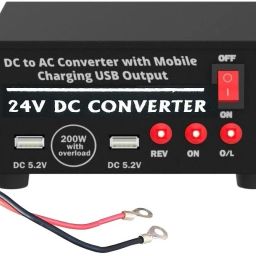 BALRAMA 24V DC to 220V AC Converter 24 Volt DC to AC Inverter SMPS Power Supply Adaptor Gaming Adapter-image-59
