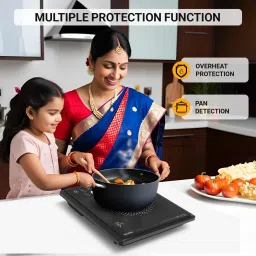 milton 2100 W Induction Cooktop Touch Panel image 3