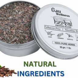 Herbal Smoking Blend Herbal Blend Pack of Clove Flavour Smoke-30Gm Smoking Cessations-image-47