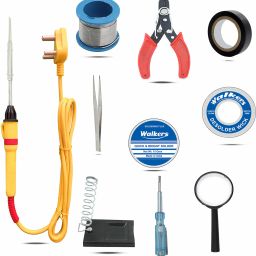 WKCB65M1 Electric Gadget 10in1 New Mobile Soldering Iron Machine Combo Kit Set 25 W Simple-image-40