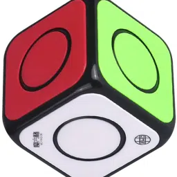 hawkister QiYi 02 1x1 Speed Cube Fidget Spinner Magic Puzzle image 2