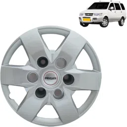 Tavera Silver 15 INCH Wheel Cover For Chevrolet Tavera-image-32