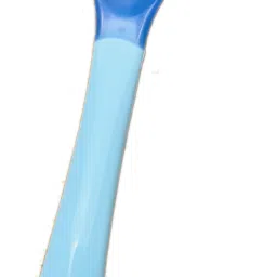the little lookers Silicone Tip Heat Sensitive Silicone Spoons | Temperature Sensing Spoons | Fork Set - Pack of 2 (Red & Blue)- Silicone image 3