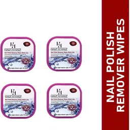 half n half Nail Polish Remover Wipes,Waterlily-picture-22
