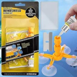 Windshield Repair Kit for Chips, Cracks, Star-Shaped Window Glass Repair Tool Windshield Repair Kit-image-68