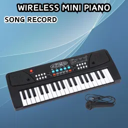 (Piano Keyboard) Toy with 37 Key, Recording and Mic, Adapter for DC Power G345 (Piano Keyboard) Toy with 37 Key, Recording and Mic, Adapter for DC Power G345 Analog Portable Keyboard-picture-1