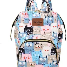 Large Capacity Mother Bag Diaper Backpack with Insulated Bottle Storage Diaper bag-image-81