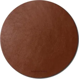 DailyObjects Orb Vegan Leather Mouse Pad (Tan) Mousepad-6